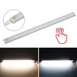 Edison2011 skåp ljus beröring sensor kontroll USB led nattljus 30 cm bärbar skrivbordslampa coolwarm vit obegränsad dimmable8952054