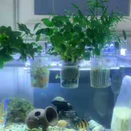 stands stands aquarium Plant Stand Stand Water Plant Pot Plant Cupsプランターカップ造園魚タンク用の多目的植物ホルダー