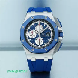 AP İzle Üst Makine İzle Royal Oak Ofshore Serisi Hassas Çelik Seramik 44mm Otomatik Mekanik Erkek 26400So