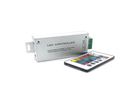 Edison2011 24 Anahtar Kablosuz RF LED RGB Dimmer Uzaktan Denetleyici RGB LED Şerit Modülü Işıkları DC 12V24V 12A2506101