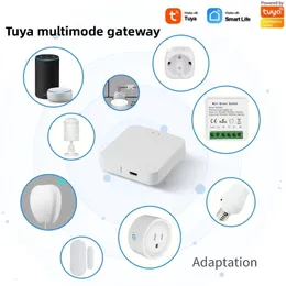 Tuya Smart Hub Multimode Home Bridge Wi -Fi Bluetooth Zigbee 30 앱 무선 원격 제어 Alexa 240228