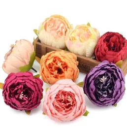 1 PCS Hight Quality European Silk Peony Heads Fall Fead Fake Leaf Flowers for Wedding Home Party7666065