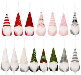 Decorações de brinquedo de Natal de malha pequenos pingentes boneca de árvore de Natal muitos estilos boneca goblin anão ornament6142168