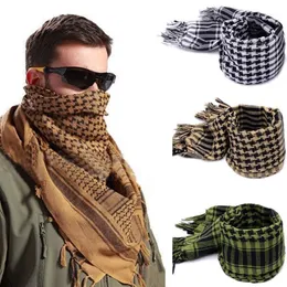 Арабский тактический шарф унисекс, шаль для шеи, повязка на голову, Арафат, арабский шарф, шаль, легкий Shemagh Palestine1217T