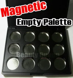 Whole 5 sets lot NEW 12 Pcs empty eyeshadow MAGNETIC palette with removable 26mm pans8361801