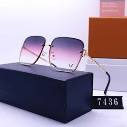 Designer okulary przeciwsłoneczne metalowa rama MIU Designer okulary przeciwsłoneczne Damskie promieniowanie odporne na spersonalizowane męskie okulary panel zaawansowany materiał materiałowy UV400