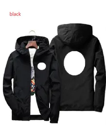 Lässige Herrenjacke, Mantel, Kappen, luxuriöse Designer-Bomberjacken, hochwertige rot gestreifte Windschutzmäntel, modische Outdoor-Hoodies, Outwear, Abzeichen-Logo, Windjacken, 6XL