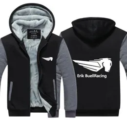 2019 winter hoody erik buell racing EBR Men women Thicken autumn Hoodies clothes sweatshirts Zipper jacket fleece hoodie streetwea1255194