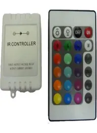 12V 24 Keys IR Remote Controller Double PCB لـ RGB SMD 3528 5050 LED Strip Light String Lights 6A لمدة 5 أمتار CXW10028764611