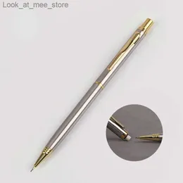 Fountain Pens Fountain Pens High Quality Press Metal 0.5MM Pencil Students Movable Mechanical Pencil Cute School Supplies for Writing Calligraphy Practice Q240314