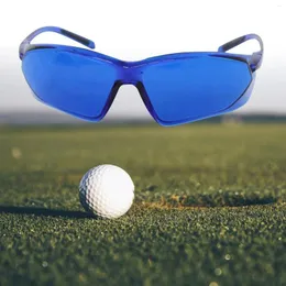 النظارات الشمسية 1pc كرة جولف العثور على النظارات العدسات الاحترافية للرياضة في الهواء الطلق لتشغيل القيادة
