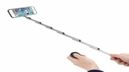 3 in 1 Selfie Stick w Aluminum Cover For Iphone 876s Plus Foldable selfie With Case Bluetooth Remote Shutter For Iphone 6S64764208