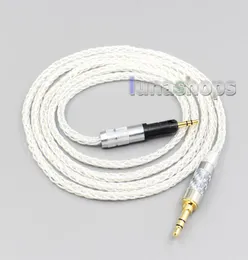8 Rdzeń Srebrny Kabel słuchawkowy OCC do Audio Technica ATHM50X ATHM40X ATHM70X LN0065376444553
