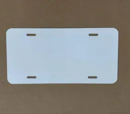 12x6quot süblimasyon Boş metal otomobil plakası ısı transfer sarf malzemeleri baskı diy süblimasyon arabası plakası cyz30736554283