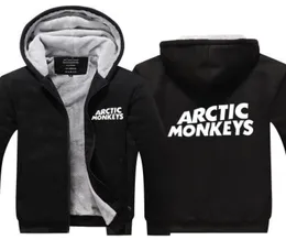 2019 Winter Hoody Arctic Monkeys Rock Band Men Women Thicken Autumn Hoodies Kläder Sweatshirts Zipper Jacket Fleece Hoodie Street1187757