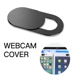 Webbkamera Cover Shutter Slider Plast för iPhone Web Laptop PC för iPad Tablet Camera Mobiltelefon Integritet Klistermärke Skydda din Priv1678335