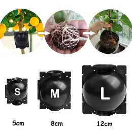 Pots For Garden 6Pcs Plant Grafting Rooting Balls Reusable Root Growing Ball High Pressure Air Layering Propagation Box Nursery Pots