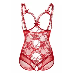 S 6xl lingerie de renda erótica para mulheres roupa interior sexy pornô babydoll vestido sutiã aberto virilha lingerie sexy teddy plus size4548606