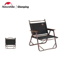 Möbler Naturehike 2022 Nya förtjockade Kermit Folding Chair Portable Outdoor Camping Picnic Barbecue Chair Lounge Stol Fishing Chair Chair