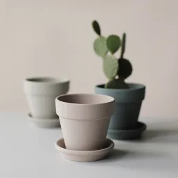 المزارعون Morandi Maceteros Decorativos Maceta Ceramica Garden Pots Potted Plant Pott Pott Pott Flowerpot Deco Maison Moderne