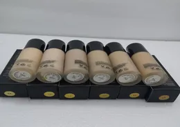 1 peça marca maquiagem 6 cores 30ml base de maquiagem iluminador corretivo líquido de cobertura média em estoque 7044529