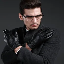 fashion Mens real Leather gloves leather GLOVE gift accessory whole from factory #3168231h