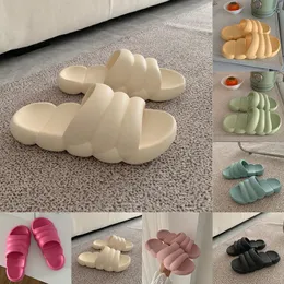 Dalga Tasarımı Sandal Yumuşak Eva Kauçuk Kadın Kızlar Bayanlar Yaz Kapalı Açık Yürüyüş Slides Terlik Bulut Yürüyüş