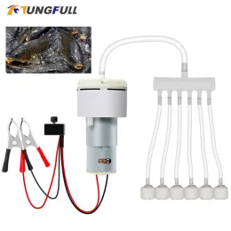 Accessories Mini Air Pump Aquarium DC 12V Aquarium Pump Water Oxygen Pumo Motor Adjustable PWM Volume Fishing Aquarium Fish Tank Breeding