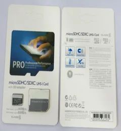 DHL 16GB32GB64GB128GB256GB PRO MICRO SD -kort Klass10tablett PC TF -kort C10Camera Memory CardsDXC Card 90MBS5406521