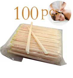 100pcs Uszczeszek EASR Candle Pszczelarza Dobry produkt Hopi Uch Ear Wax Indian Coning Zapach Uszy Czyszczenie świec wosk do usuwania wosk1234311173