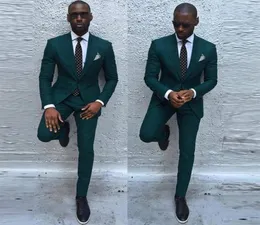 ملابس الزفاف الخضراء لدعاوى الزفاف للرجال Slim Fit Groom Suit Made Mens Suits Designers 2018 Traje Italfal Hombre 2 Pieces5590897
