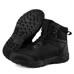 Scarpe 2024 Topfight Fiess 565 Stivali militari alti da esterno Traspirante Escursionismo Deserto Botas Taticas Fan dell'esercito Allenamento sul campo