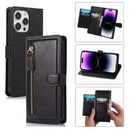 Phone Case Designer iPhone Case for Apple iPhone 15 14 Pro Max 15Pro 14Pro 13 12 14plus 11 XR XS Fashion Wallet Leather Card Holder Designer Cellphone Cover