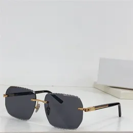 Nowe okulary przeciwsłoneczne o powierzchni nowej mody 50152U bez krawędzi Sawtooth Soczewki Prosty i popularny styl wszechstronne okulary ochronne UV400 na zewnątrz