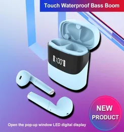 Battery Status Display TWS Wireless Earphones Bluetooth 50 P23 Mobile Headphones Earbuds Half inear buds With Charging Case11481579234485