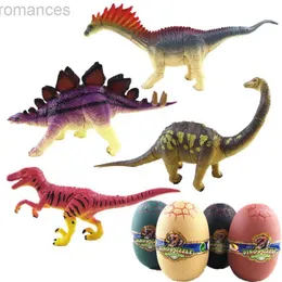 3D Puzzles 1Box = 20pcs 3D Dino Puzzle jajka Symulacja Symulacja Dinozaur Budynek dla dzieci dinozaury impreza edukacyjna zabawki dla dzieci 240314