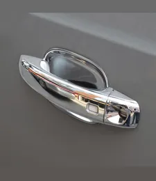 Car Outer Door Handles Decoration Frame Cover Chrome Doorknob Trim For A4 B8 Q3 Q5 Door Bowl Covers Exterior Decals2628831