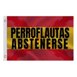 Zubehör Flagge Spanien Perroflautas enthalten