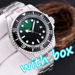 Relógios masculinos relógios mecânicos automáticos 44mm 904l aço inoxidável completo luminoso montre de luxo relógios de pulso