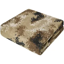 Ayakkabı Kamuflaj Netting 59 "W 1.5m Camo Çarpıştırma Kamuflaj Netting Cover Ordu Ordusu Askeri Örgü Kumaş Bez Materyalleri Kör Materyal