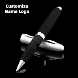 Caneta -tinteira caneta caneta de luxo esponja de metal shell esferográfica Pen Learning Office Supplies papelary Business Advertising Company Personalizar nome Q240314