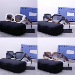 النظارات الشمسية الفاخرة Lunette Luxe Designer Sun Glasses Designer نظارات شمسية شهيرة على غرار نظارات عالية الجودة شاطئ Simple Hg121 F4