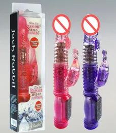 Jack Rabbit vibratori dildo vibrazione e rotazione vibratori coniglio masturbatore femminile punto G vibratore massaggiatore donne sesso adulto Pr1977156