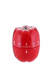 Mechanical Timer Cooking timer ABS Tomato Shape Timers For Home Kitchen 60 Minutes Alarm Countdown Tool1280039