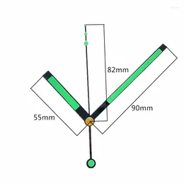 Relógios de parede Relógio Mãos Mecanismo de Quartzo Atacado DIY Máquinas e Agulhas Clockwork Mecanismos de Eixo Longo Decorações de Sala