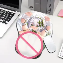 Nahida Anime Carpet Palm Rest Desk Decor Kawaii Cute Mouse Pad Office Accessories Gaming Room Decoration Gamer Rug Hentai 240314