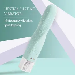 16 Speed Mini Bullet Vibrators For Women USB Finger Vibrador Dildo Sex Toys Shop Clitoris Stimulator Vibrating Lipstick Massager 240312