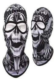 Stampa di cartoni animati maschera teschio paintball maschera facciale protettiva maschera fantasma maschere da ciclismo Copricapo multifunzione Teschio Bandana Moto 5931725