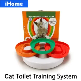 忌避剤高品質の猫トイレトレーニングキットプロフェッショナルトレインラブクリーンキャッツを使用する人間のトイレを使用しやす