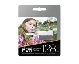 32 ГБ, 64 ГБ, 128 ГБ, 256 ГБ EVO Select Plus, карты micro SD, смартфон, фактическая емкость, TF-карта, 4K HD-камера, карта памяти, 100 МБ7132435